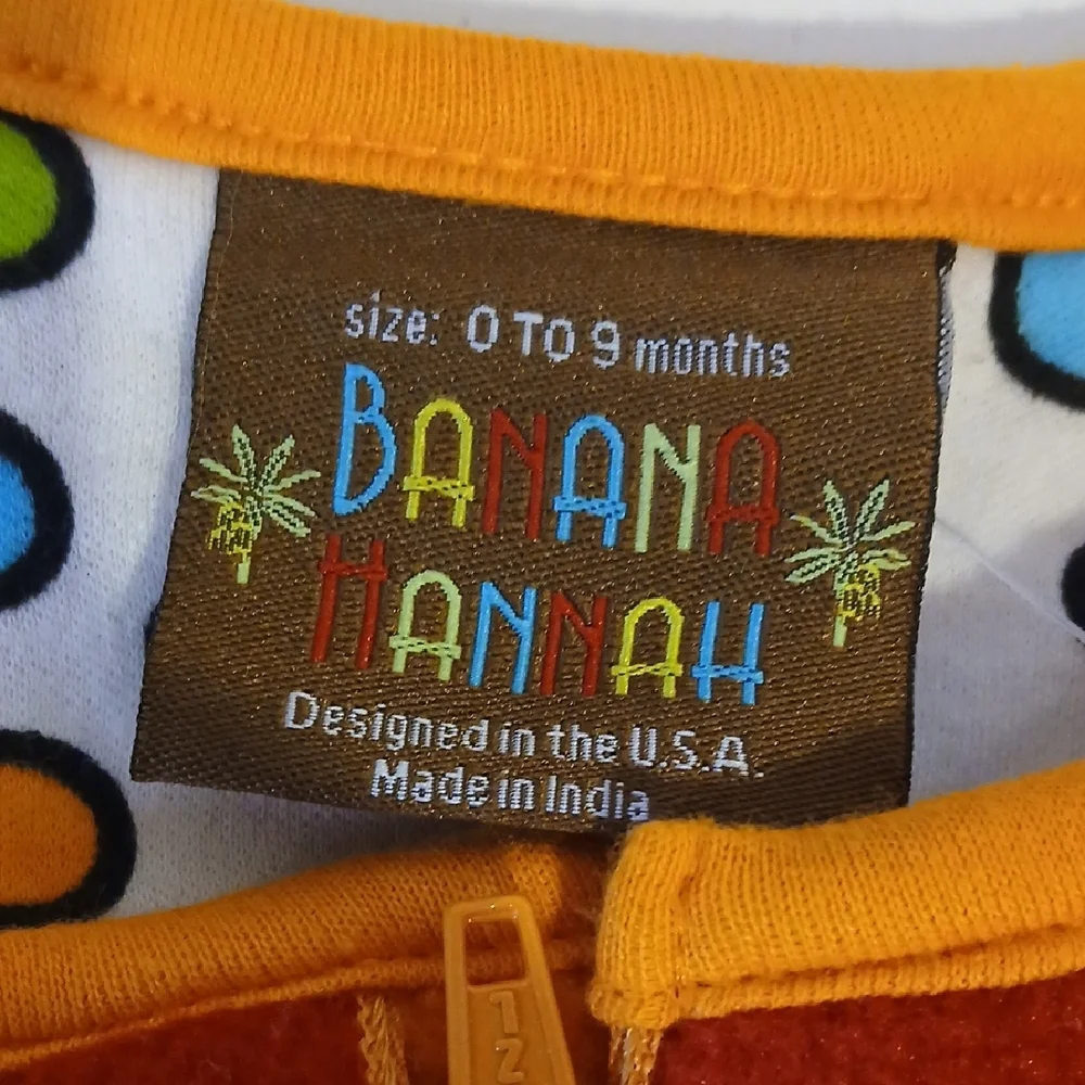 Colorful Banana Hannah Swaddle Sleep Sack Nwt 0-9 Months